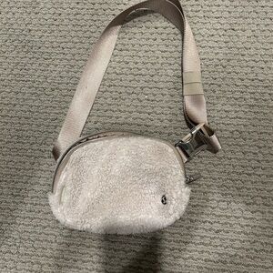 Lululemon Athletica Cream Crossbody Bag